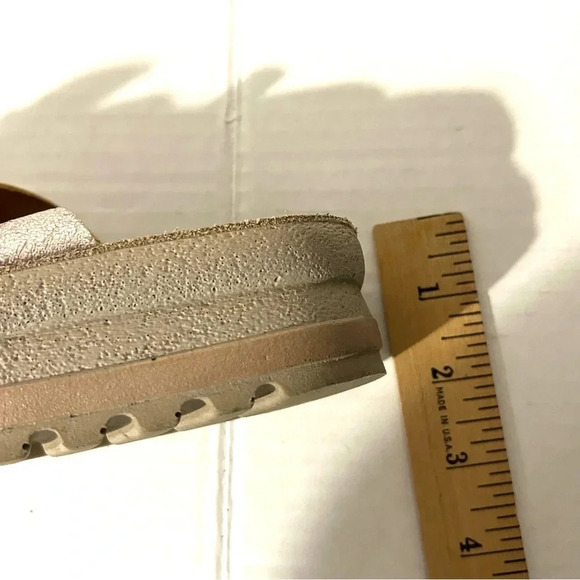 Reef Fantasy Sandals Melanie Flatforms Rose Two Strap Slide Size 37 US 6.5 - Picture 10 of 12